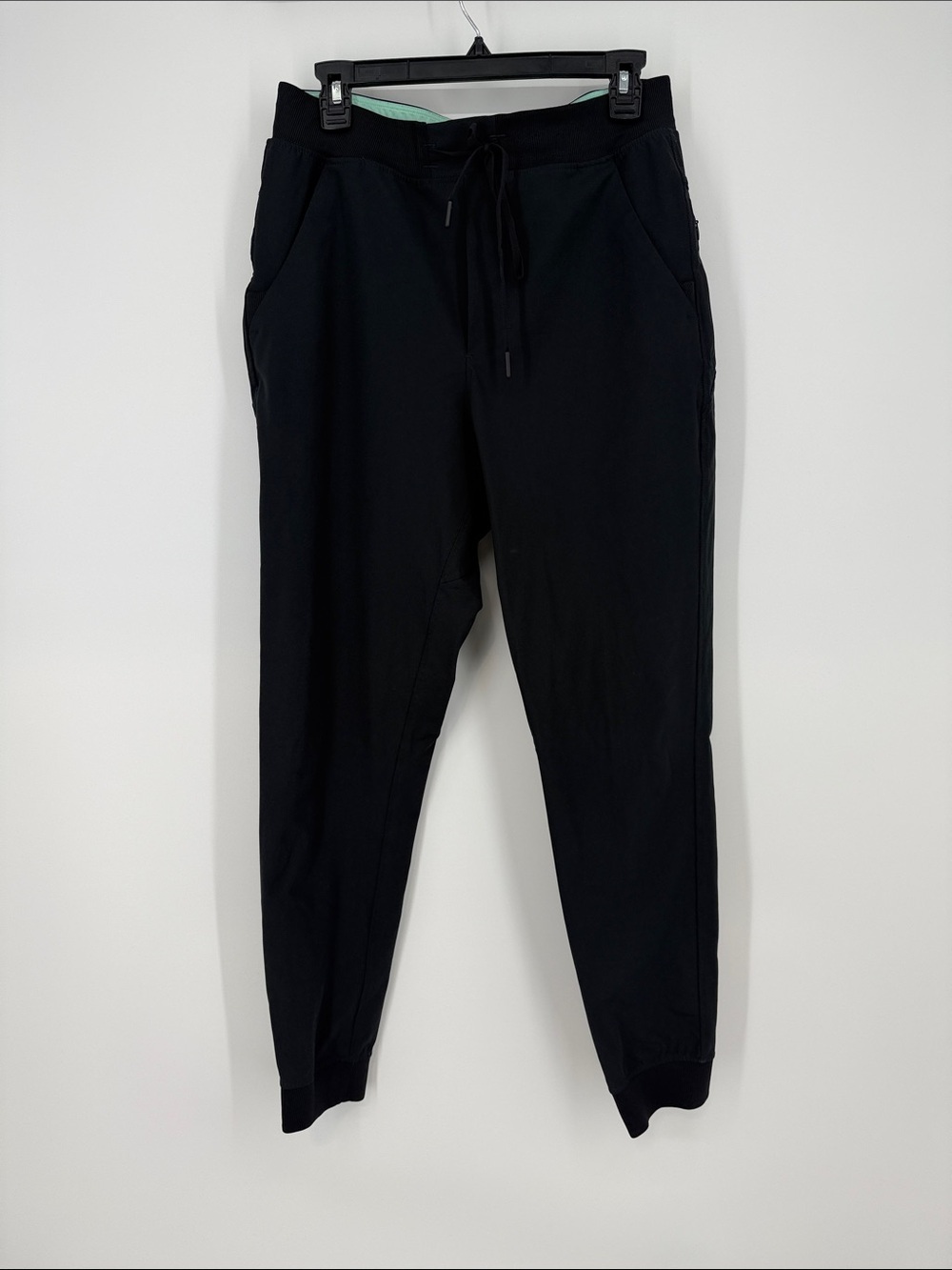 Birddogs Black Jogger Sweatpants with liner size Large